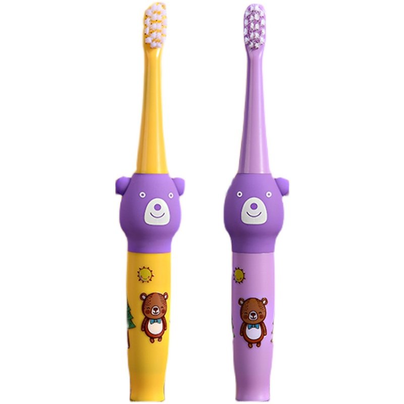 3-12岁宝宝防水安全儿童电动牙刷可爱卡通简易型声波软毛牙膏套装,淘宝优惠券,粉丝福利购,淘宝优惠卷