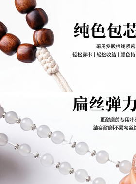 文玩工具包丨琢匠擦银布opi抛光条银饰diy保养材料串珠引线弹力绳