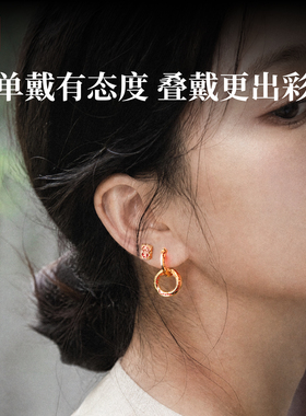 琢匠原创国风镀金耳环耳饰合集