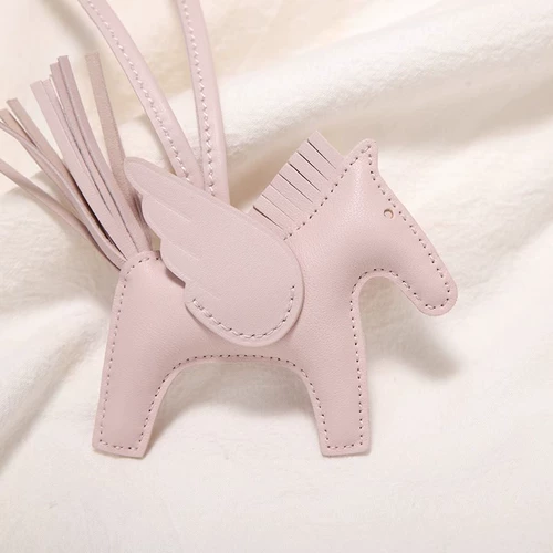 Подходит для Hermes Bag Bag Pony Penne Pegasus Vishing Coremer Original Leather H Home Rodeo Keychain автомобиль интерьер