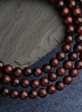 老料水波油梨男女款佛珠手链