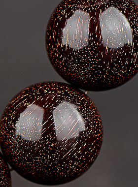 星玺印度小叶紫檀25mm孤品手串