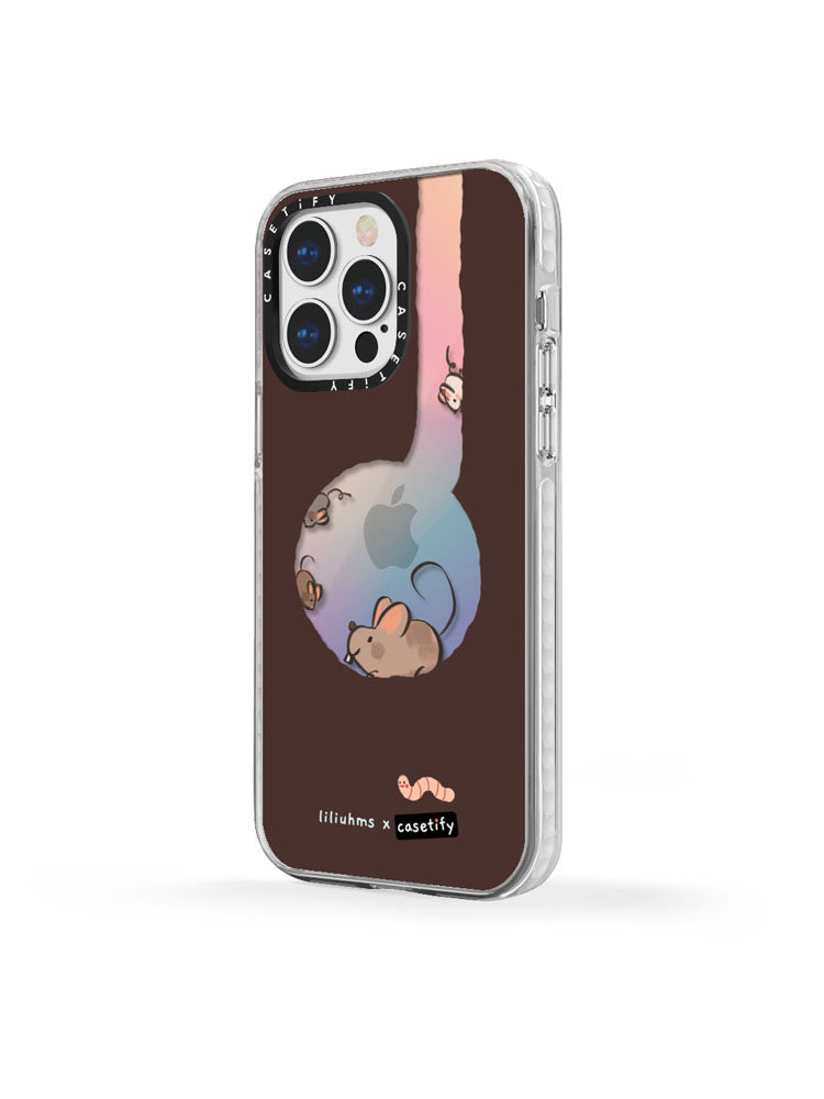 CASETiFY联名liliuhms老鼠屋适用iphone14/13/12/Pro/Max防摔_虎窝淘