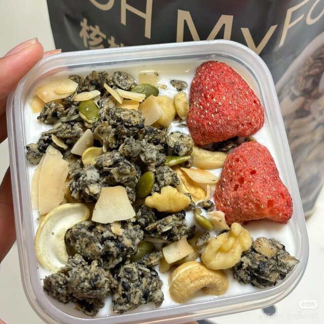 Ohmyfood baked oatmeal nutritious and satiating meal replacement