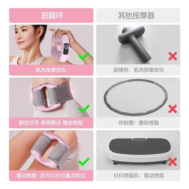 筋膜环甩脂机专业瘦肚子懒人减肥神器专业筋膜枪腰部腹部按摩全身,淘宝优惠券,粉丝福利购,淘宝优惠卷