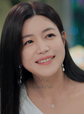 狙击蝴蝶岑矜陈妍希同款项链轻奢高级感小众设计星星珍珠纯银颈链