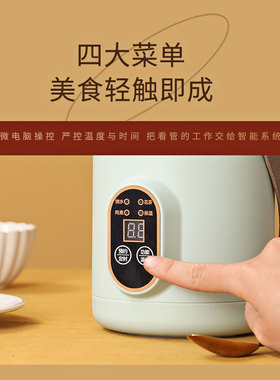 便携式煮粥迷你多功能养生电炖杯