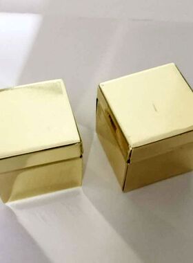 巧克粉盒跨境专供品质款金色金属