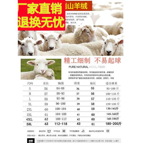 高端市高端羊绒衫女半高领洋气妈妈绣花羊毛打底毛衣秋冬加厚 - 图3