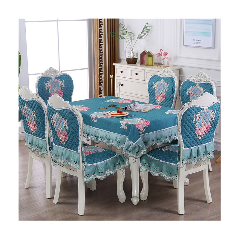 新款欧式高档餐桌椅垫桌布椅子垫靠背套罩凳子通用坐垫布艺套装,淘宝优惠券,粉丝福利购,淘宝优惠卷