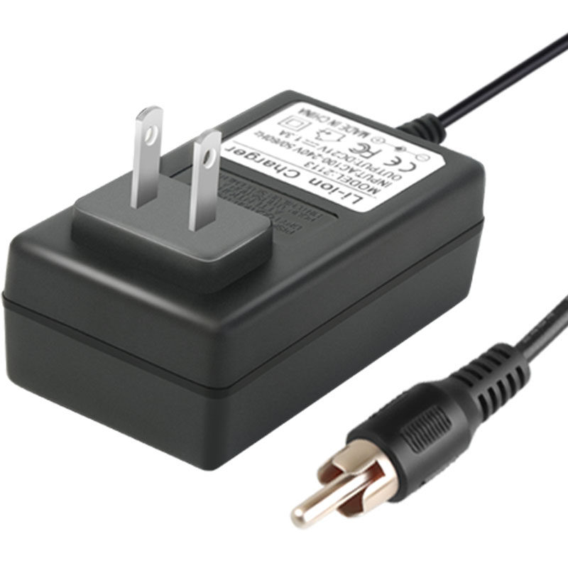 4V4.2V5V7.5V8.4V9V12.6V12.9V16.8V18V1A2A锂电池充电器线莲花头-图3