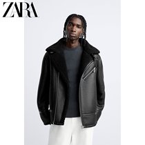 ZARA2023 Fall New Pint Mens TWO-SIDED JACKET JACKET 3548301800