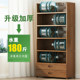 Simple style bookcase movable table storage rack
