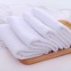 White cotton square towel for hotels, guesthouses and kindergartens only