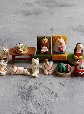 萌物合集精细可爱治愈桌面摆件