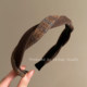 Kirishima Paris ~ Temperament Gray Woolen Twist Headband