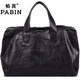 Papin large capacity genuine leather hand travel bag