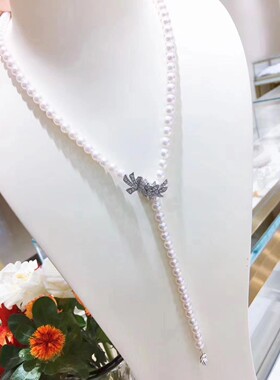 diy首饰配件Y字扣珍珠扣