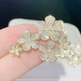 Аксессуары, длинное ожерелье из жемчуга, свитер, украшение-шарик, застежка с цирконом, DIY