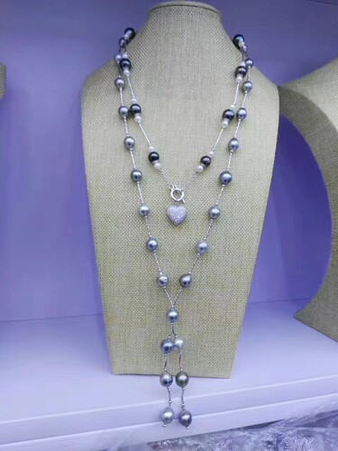 DIY配件 925镀银镀弯管车花棱面珍珠手链搭配S形管 镀银直管隔管 - 图3