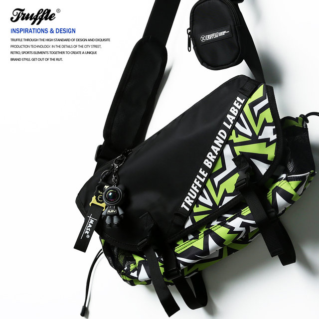 TRUFFLE shoulder crossbody bag street fashion large capacity