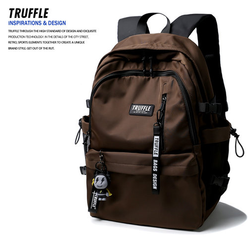 TRUFFLE旅行户外双肩包男大容量书包女中学生2025新款背包大学生 - 图0