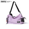 TRUFFLE2026 single shoulder crossbody bag casual sports fitness bag men's short-distance travel bag women's large-capacity commuting bag