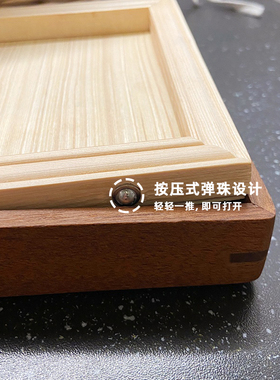 优雅复古实木相框摆台