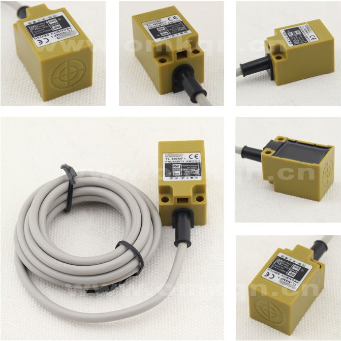 正品沪工角柱方形电感式接近开关LJG7C-5/Z2CN2直流三线传感器24V - 图0