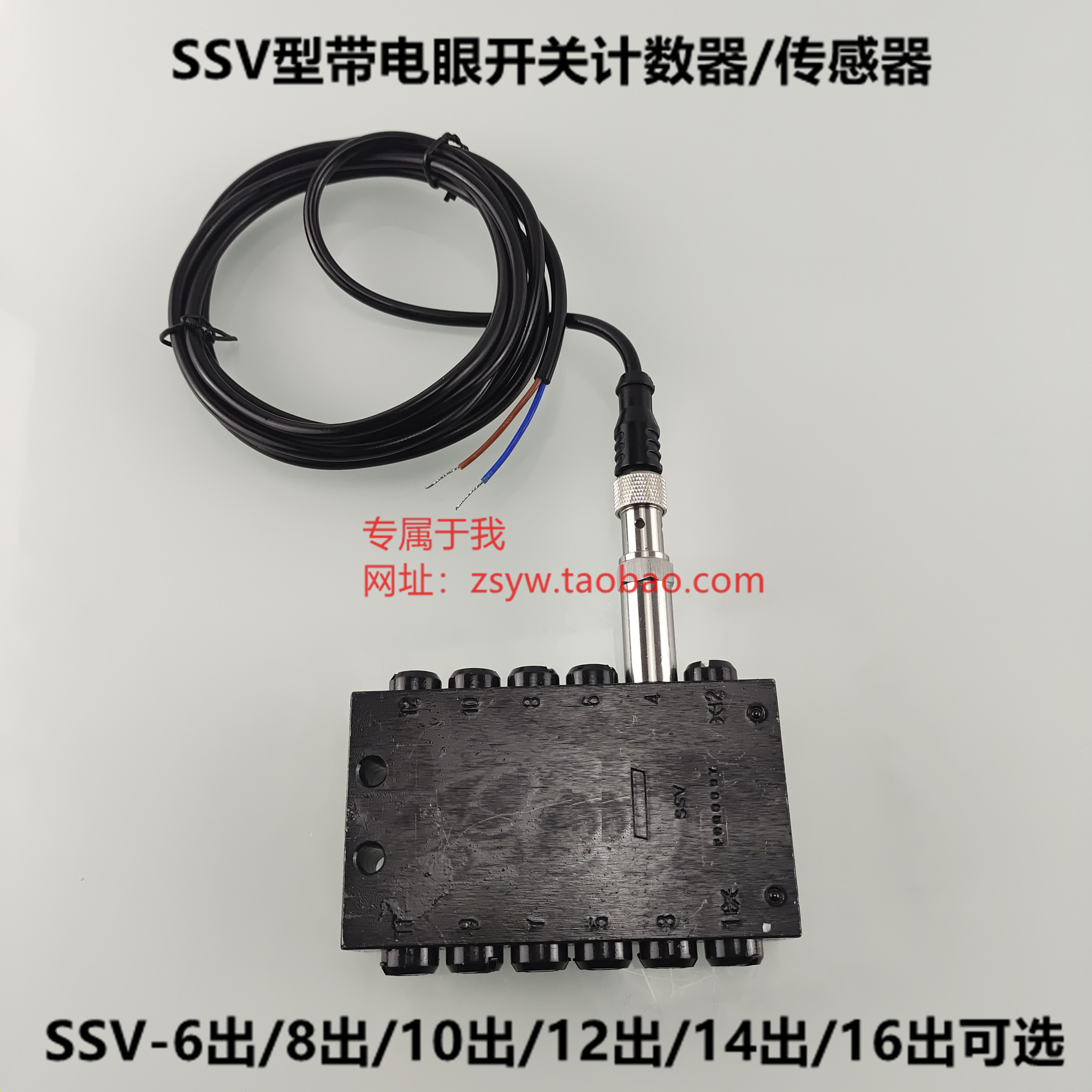 盾构机配件 林肯油脂分配器一分12路SSV12-N盾构分配器带计数器 - 图1