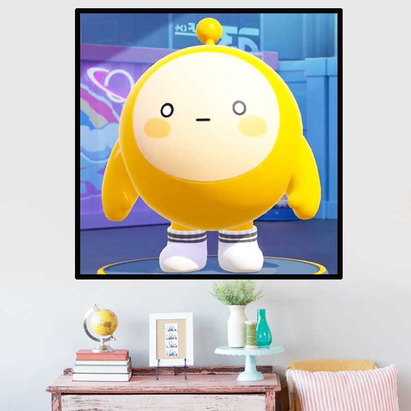 蛋仔派对钻石画劳改蛋三年级打发时间手工点画小型立体带框DIY贴,淘宝优惠券,粉丝福利购,淘宝优惠卷