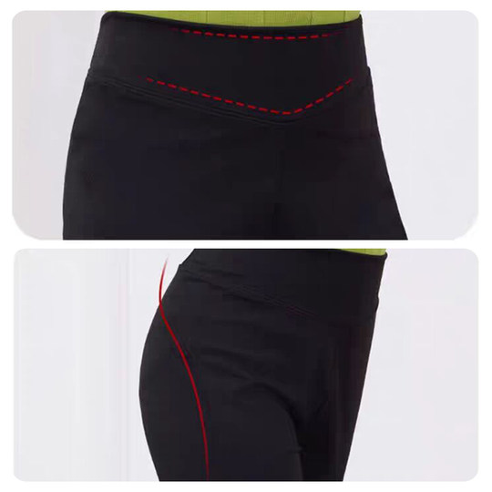 儿童舞蹈裤女童黑色微喇叭裤形体裤舞蹈服练功裤子莫代尔加绒芭裤