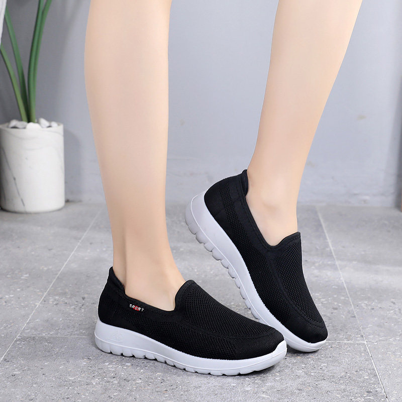 春秋老北京布鞋女防滑一脚蹬中老年运动鞋休闲软底舒适妈妈健步鞋,淘宝优惠券,粉丝福利购,淘宝优惠卷