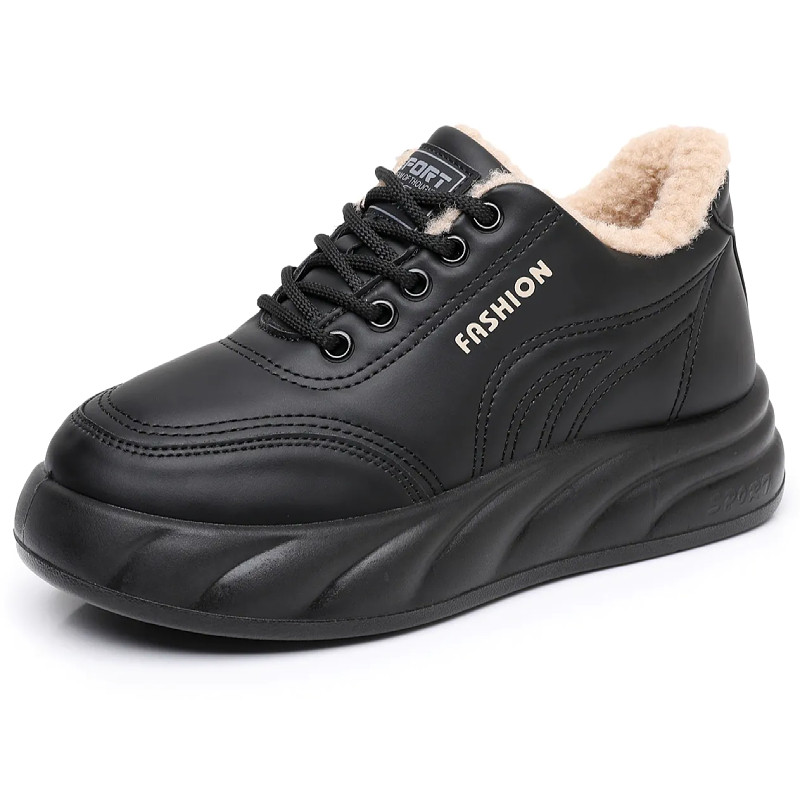 2025新款冬季妈妈棉鞋女加绒保暖棉靴厚底防滑舒适百搭休闲运动鞋,淘宝优惠券,粉丝福利购,淘宝优惠卷