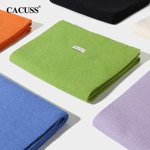 CACUSS秋冬围巾女士羊毛混纺多巴胺纯色保暖舒适围脖日系外搭时尚