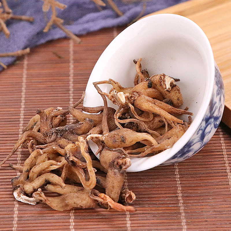 同仁堂原料佛手参手掌参西藏特产级野生五指参中药材阴阳草50克