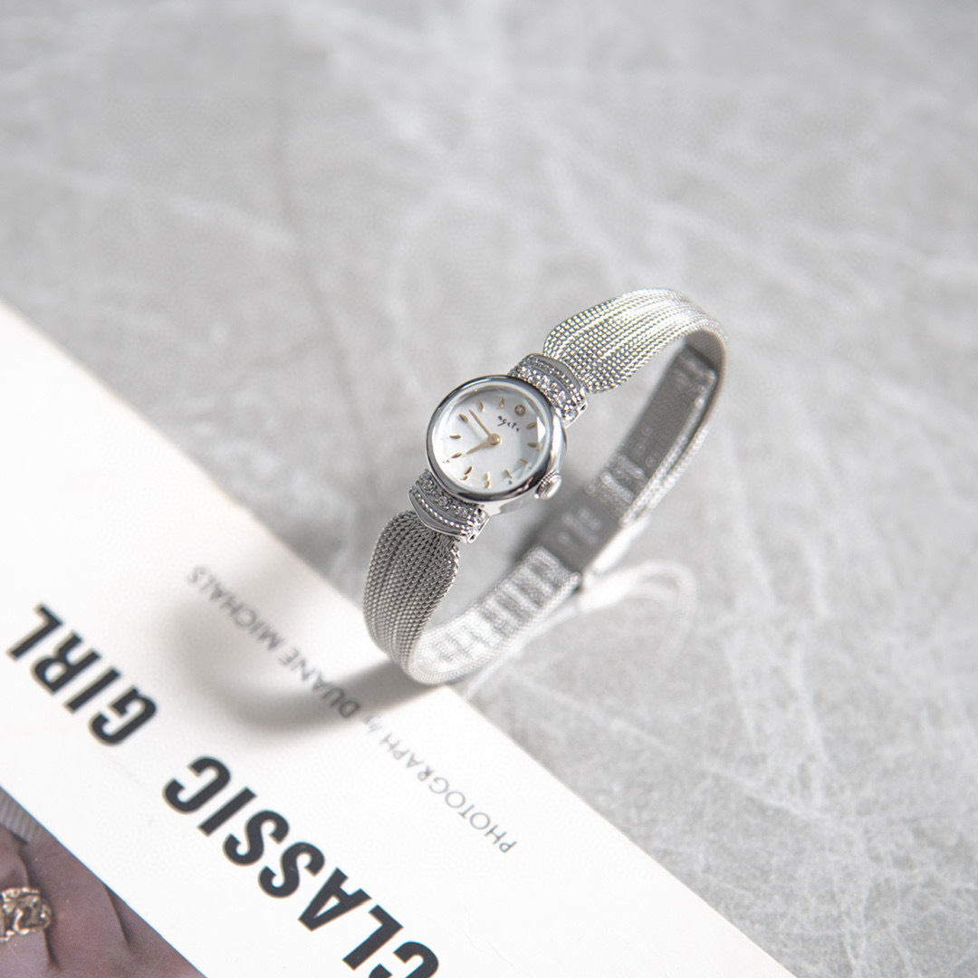 日本agete手表女款中古限定日系职场手表感小表盘2023新款女礼物 - 图2