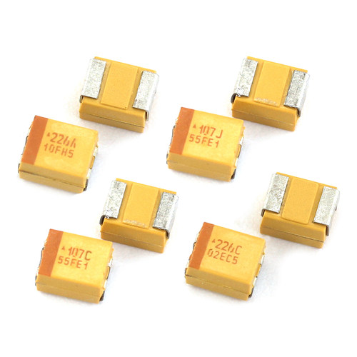 B型3528贴片钽电容25v 16v 10v 35 100u 10uf 106 3.3 4.7 22 1 - 图0