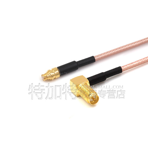 SMP母头转SMA公头射频延长线 SMP-K测试转接线 RG316同轴连接线 - 图3