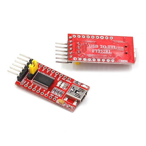 USB转TTL 支持3.3V 5V FT232RL模块 兼容 红板 下载线 mini接口 - 图2