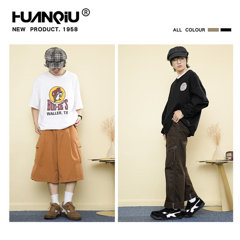 环球黑色休闲板鞋男款2025秋季新款软底增高德训鞋时尚复古运动鞋,淘宝优惠券,粉丝福利购,淘宝优惠卷