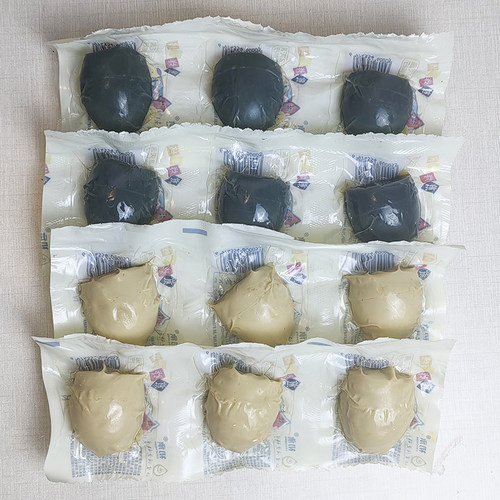 实蛋东北特产石蛋商用烧烤炸串食材绿黄实蛋熟的60枚真空烧烤食蛋 - 图2