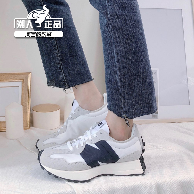 New Balance/NB男女鞋透气增高复古鞋老爹鞋休闲鞋运动鞋MS327FE - 图0