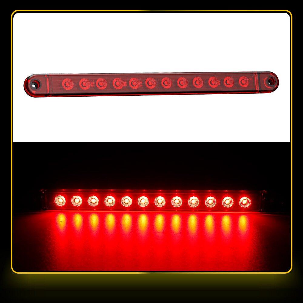 12V汽车领航灯LED高亮越野刹车尾灯皮卡高位刹车灯条侧边防雾防水,淘宝优惠券,粉丝福利购,淘宝优惠卷