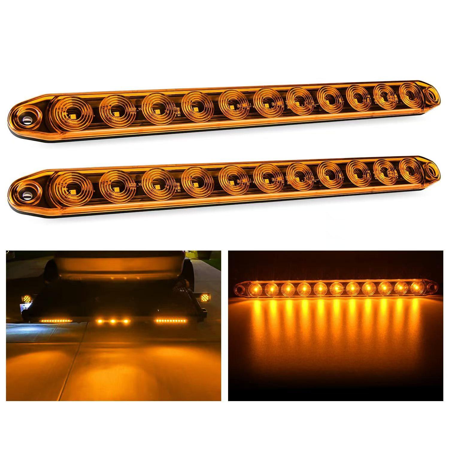 12V汽车领航灯LED高亮越野刹车尾灯皮卡高位刹车灯条侧边防雾防水,淘宝优惠券,粉丝福利购,淘宝优惠卷