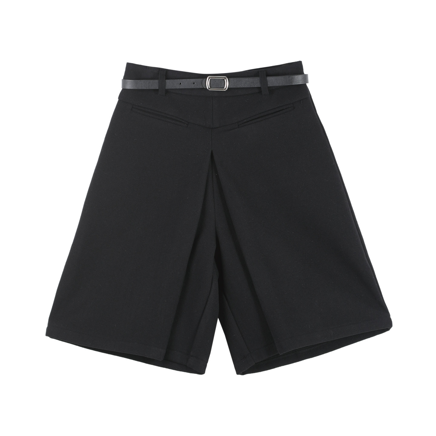 【欧倪蜜 OUNIMI】休闲短裤金属扣腰带装饰YHBZX918527【赠送腰带,淘宝优惠券,粉丝福利购,淘宝优惠卷