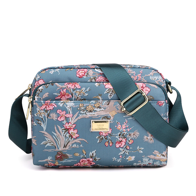 2022新款尼龙妈妈包防水休闲斜挎包 霏梵诚品女士包袋