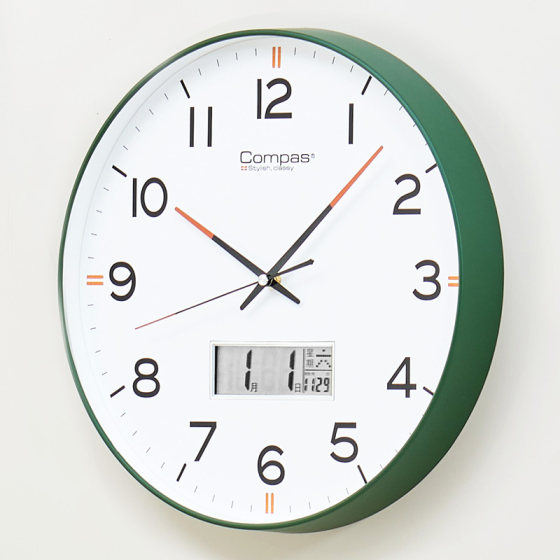 Combas ultra-narrow bezel silent wall clock