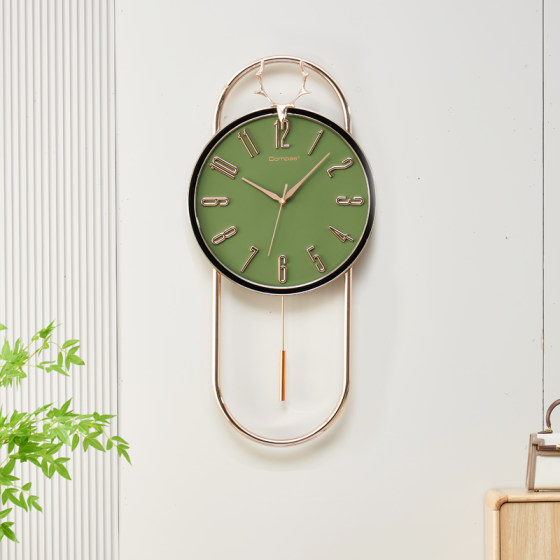 Kangba Silk Internet Celebrity Swing Wall Clock