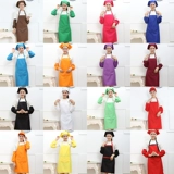 Модный милый фартук подходит для мужчин и женщин, делается под заказ, в корейском стиле, с печатью вашего логотипа